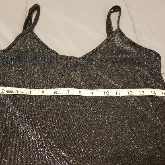 Brandy melville sparkly black slip dress - Picture 2 of 7